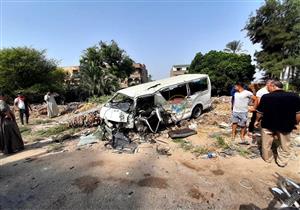 ارتفاع عدد ضحايا تصادم 3 سيارات في أسيوط.. مصرع 2 وإصابة 15 آخرين