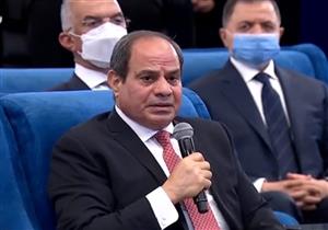 بحجم دولتين أو ثلاثة.. السيسي يكشف عدد اللاجئين في مصر