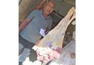 تحرير 14 محضر ذبح خارج المجازر الحكومية بقنا