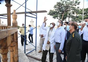 وزير السياحة والآثار يتفقد قلعة صلاح الدين الأيوبي لمتابعة أعمال الترميم