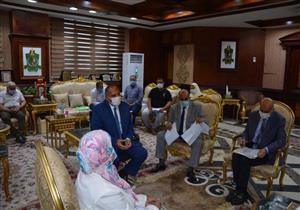 محافظ المنيا يترأس لجنة اختيار القيادات لشغل الوظائف العليا