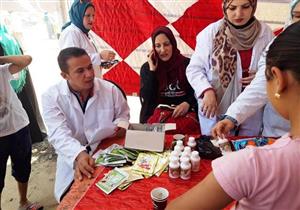 قوافل بيطرية للكشف على الماشية وتطعيمها بقرى الشرقية