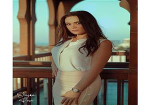 رشا مهدي في كواليس تصوير دورها بمسلسل "زي القمر" 