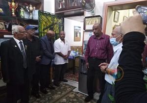 بحضور أصدقائه وأبناء النوبة.. عزاء أحمد إدريس صاحب شفرة حرب أكتوبر في الإسكندرية - صور وفيديو