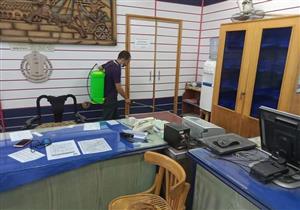 صور.. حملة لتطهير وتعقيم المدارس في دمياط