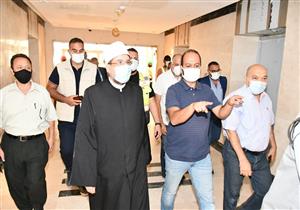 وزير الأوقاف يتفقد مبنى الوزارة بالعاصمة الإدارية.. ويؤكد: وجه مشرف للجمهورية الجديدة