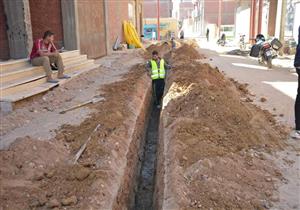 توصيل الغاز الطبيعي لـ 5520 مواطنًا بالخارجة في الوادي الجديد