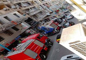 مصرع شخص وإصابة 2 آخرين في انهيار جزئي بشقة في الإسكندرية (صور)