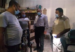 بعد مصادرة "الشيش".. تحرير 5 محاضر لعدم ارتداء "الكمامة" بدمياط