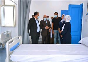بالصور.. بدء التشغيل التجريبي لمستشفى عزل مرضى كورونا في بورسعيد
