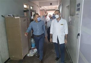  وكيل "صحة دمياط" يتابع نقل خزان الأكسجين الإضافي بمستشفى كفر سعد توافر 