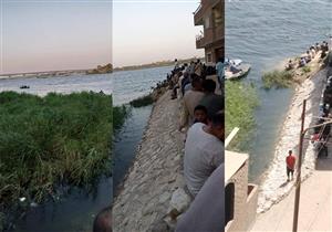 لليوم الثالث.. رحلة البحث عن "فتاة إطواب الغارقة" في نيل بني سويف (صور)