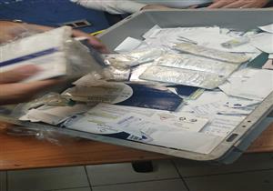 إحباط محاولة تهريب كمية من المستلزمات الطبية بمطار شرم الشيخ- صور 