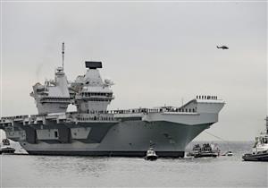 حاملة الطائرات البريطانية "الملكة إليزابيث" ترسو في اليابان ضمن مناورات مشتركة