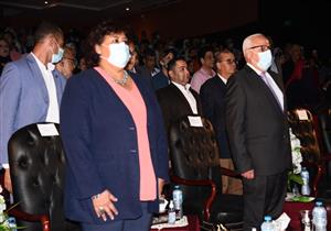 بالصور.. وزيرة الثقافة تشهد عرضًا لـ "فرقة رضا" في بورسعيد