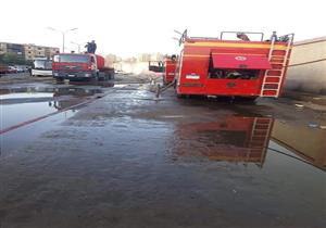 تفحم مخزن أدوية في العياط دون إصابات