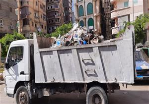 رفع 12 ألف طن قمامة من شوارع الإسكندرية في 3 أيام- صور