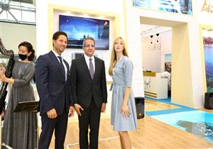 العناني يتفقد الجناح المصري المُشارك في معرض السياحة Leisure الدولي بموسكو