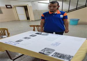 "العربي" قاهر الإعاقة.. قصة كفيف حاز الإعجاب في معسكر إعداد القادة بسوهاج - صور