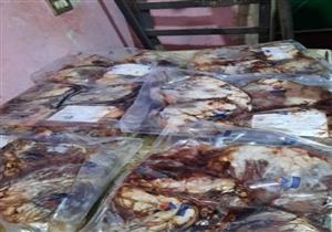 ضبط صاحب مخزن بحوزته لحوم فاسدة بالمرج