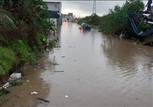 فيضانات في شمال القدس- صورة 