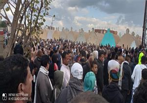 فيديو.. جنازة حاشدة لـ"شروق ياسر" آخر ضحايا "سيارة معدية منشأة القناطر" في المنوفية