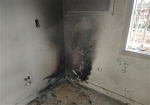 الحماية المدنية تنقذ سوق الجملة من نيران "الوحدة 7" (صور)