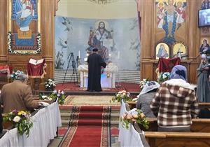 فيديو.. شاهد أجواء احتفالات عيد الميلاد في قنا 