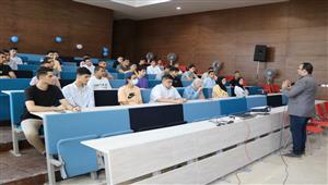 بالصور| بدء الدراسة بجامعة المنوفية الأهلية