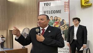 صور.. رئيس جامعة المنصورة الجديدة يفتتح الأسبوع التعريفي للطلاب الجدد 