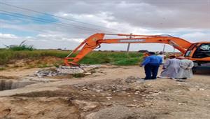 الموجة الـ20.. تنفيذ 52 قرار إزالة تعديات على أراضي الري في الإسكندرية - صور