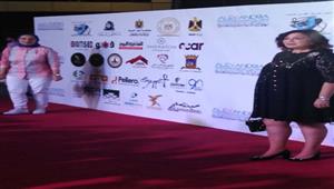 وصول إلهام شاهين حفل ختام مهرجان الإسكندرية السينمائي في دورته الـ ٣٨