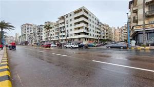  محافظة الإسكندرية: سقوط أمطار خفيفة مع استمرار حركة الملاحة