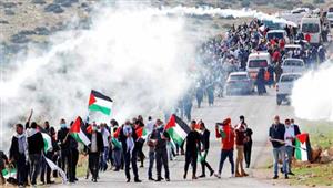استشهاد فلسطيني وإصابة العشرات في مواجهات مع الاحتلال في الضفة الغربية 