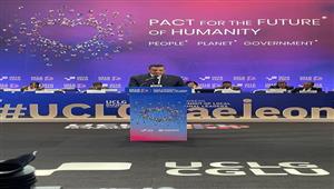 وزير التنمية المحلية يشارك في مائدة مستديرة حول "مستقبل الكوكب"