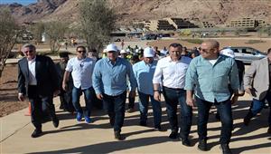 رئيس الوزراء يتفقد مشروعات تطوير موقع التجلي الأعظم في سانت كاترين