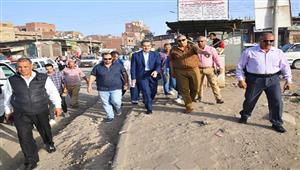 بتكلفة 100 مليون جنيه.. محافظ الغربية يتفقد بدء أعمال رصف طريق "طنطا - بسيون"