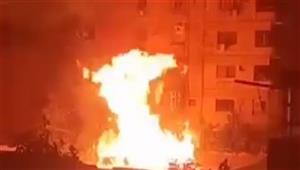 نفوق 5 رؤوس ماشية في حريق التهم حظيرة بالمنيا