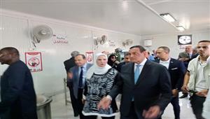 وزراء وسفراء.. جولة داخل واحة الحرير في الخارجة بالوادي الجديد