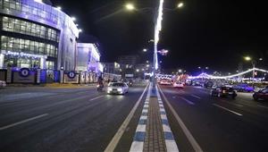 صور.. محافظ السويس يدشن شعلة النصر بمناسبة العيد القومي