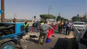 تطهير شبكات الصرف الصحي وبالوعات الأمطار تحسبًا للسيول في الأقصر