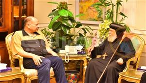 صور.. محافظ أسيوط يستقبل الأنبا توماس لبحث تطوير مسار رحلة العائلة المقدسة