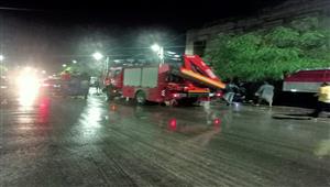 مصرع شخص في انهيار سقف محل ببني سويف 