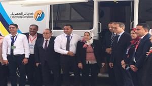 لأول مرة.. سيارة متنقلة لشحن عدادات الكهرباء في هذه المنطقة