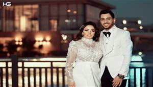 بالصور.. إلهام عبدالبديع تحتفل بعقد قرانها في أجواء رومانسية