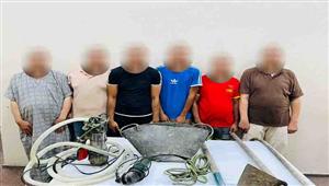  لتنقيبهم عن الآثار.. القبض على 6 أشخاص في السيدة زينب