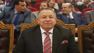 نقيب الأشراف يؤدي واجب العزاء في شقيق وزير الخارجية بمسجد عمر مكرم 