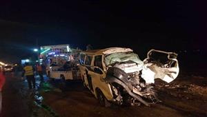 مصرع شخصين وإصابة 7 في حادث تصادم بأسيوط