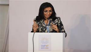 مايا مرسي تشارك في جلسة السعي نحو توسيع نطاق توظيف النساء في الاقتصاد الأخضر