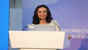 مايا مرسي تشيد بكلمة الرئيس السيسي في يوم المرأة خلال قمة المناخ